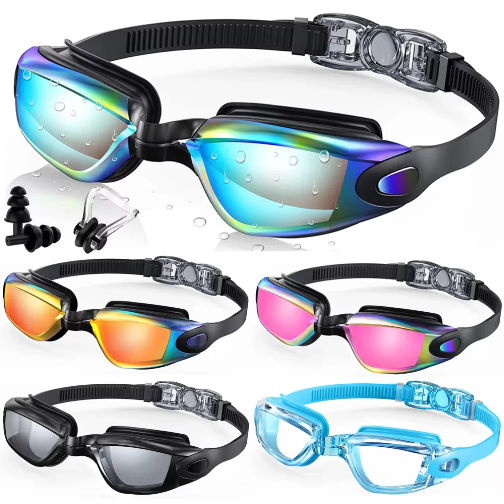 Professional Anti-Fog Swim Goggles 6