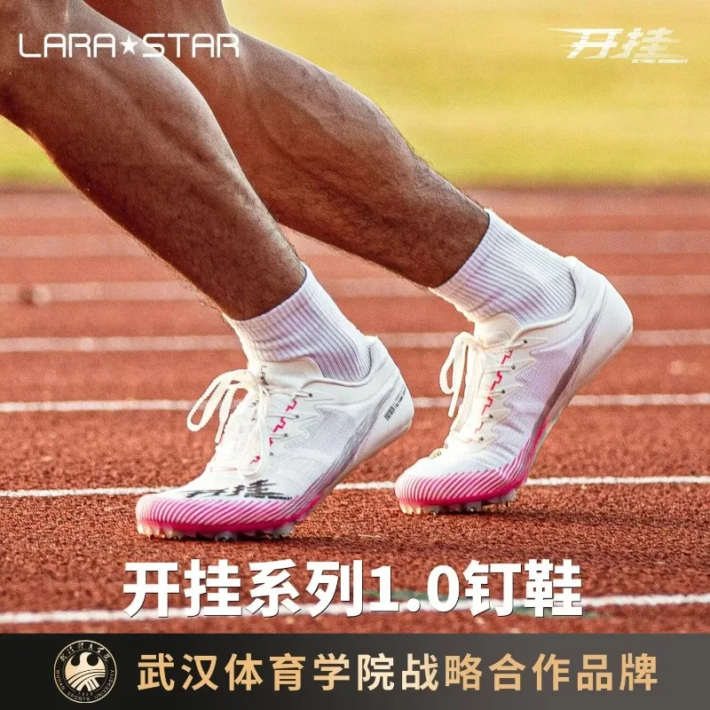 

Новые профессиональные легкоатлетические кроссовки 2026 года для соревнований, мужские спортивные беговые кроссовки с шипами, дышащие, для пар