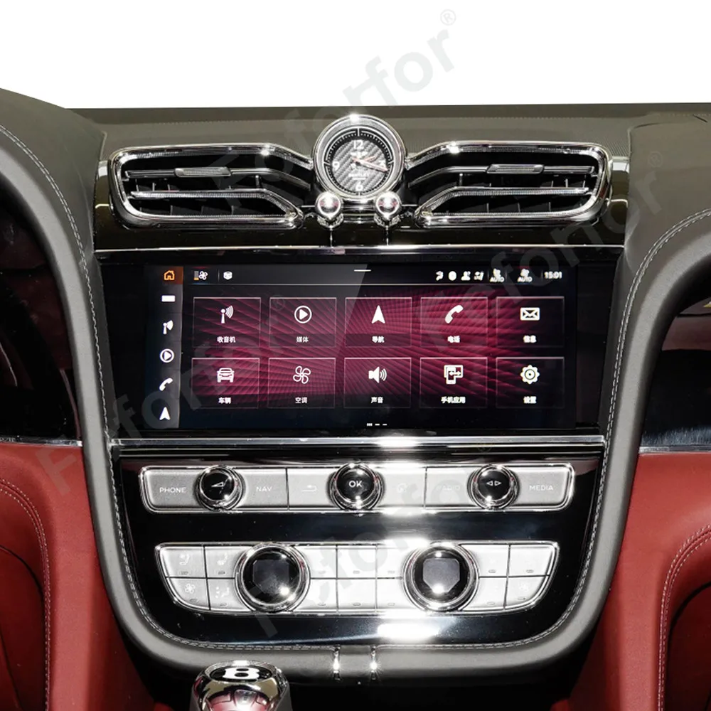 

Carplay Android 13 For Bentley Bentayga 2016-2023 Car GPS Navigation Multimedia Player Radio Tape Headunit Recorder Stereo Auto