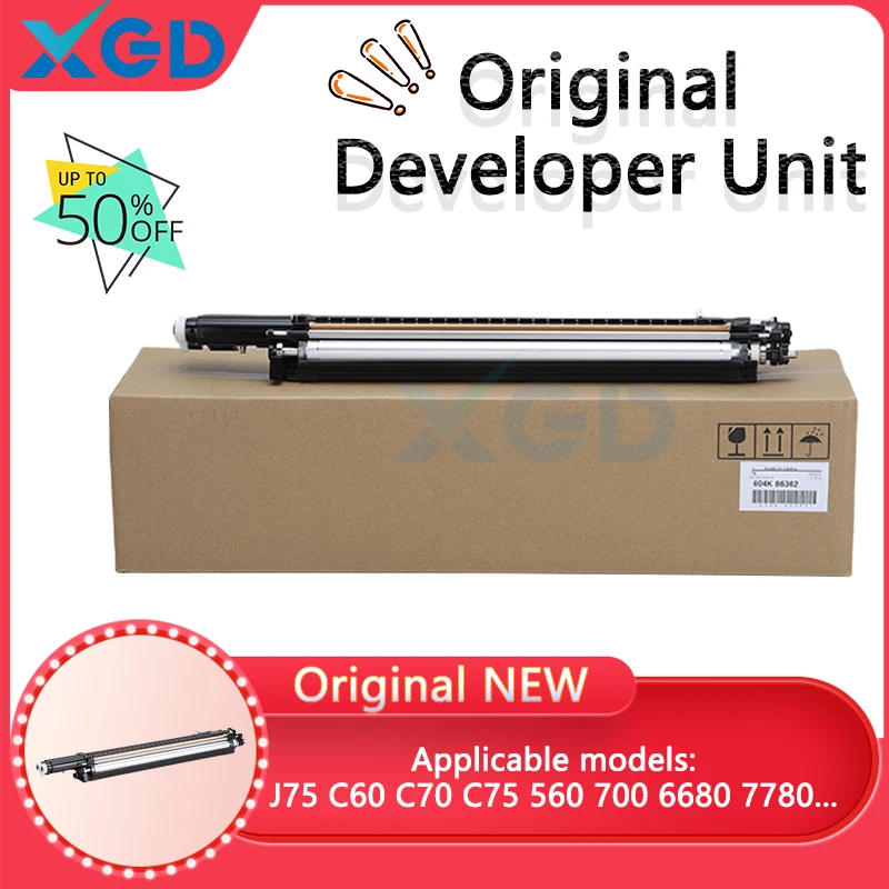 

Original New Developer Unit CMYK for Xerox J75 C60 C70 C75 560 700 6680 7780 7785 7550 7500 7600 604K86552 604K86362