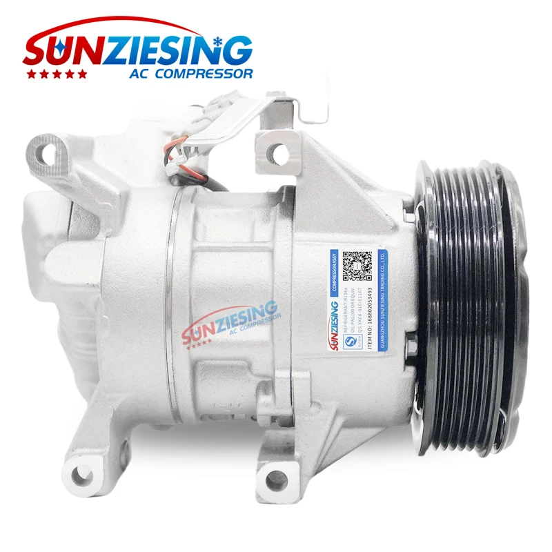 For Toyota Yaris  VITZ (_ P9_) ALTIS Saloon (E15_)  IS (NCP11_)  AURIS VAN Box AC Compressor 125MM 88310-0D200  88310-52591