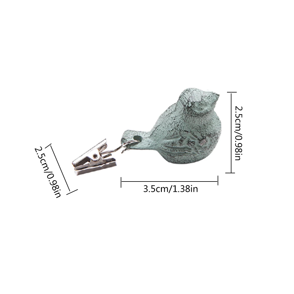 Tablecloth Weights for Outdoor Tables | 4 PCS Bird Shaped Weights Pendant | Vintage Tablecloth Weigh