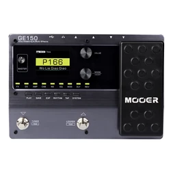 MOOER GE150 Electric Guitar Amp Modelling Multi Effects Pedal Portable Multi Effects Processor with Expression & IR Loading