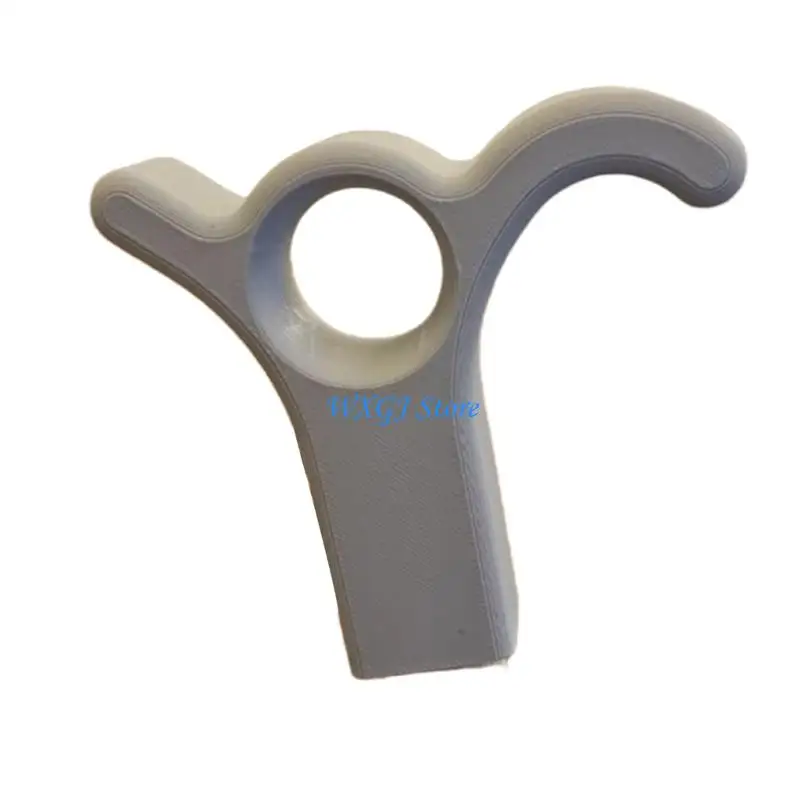 37JE Overhead Access Hook Head Spare Attachment, Manual Upper Sash Opening Part with Twin Hook Guide for Rod Use Daily
