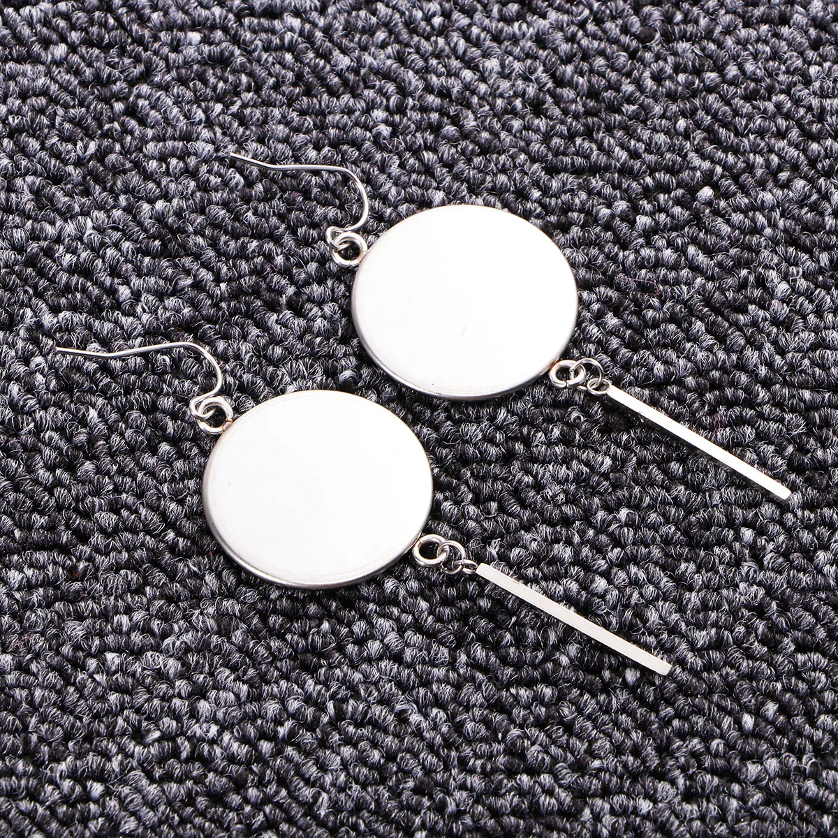 

20pcs Stainless Steel Earring Setting Tray Jewelry Making Bezel Base Round Heart Star Shape for Gemstones Resin