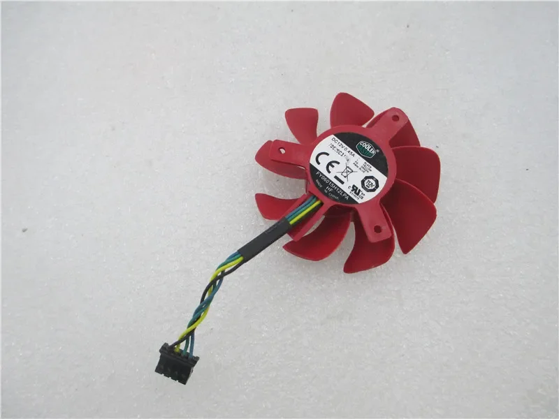 Cooling fan For FY06015H12LPA 12V 0.45A hole distance 55x55x55mm 6015  R7 R9 AMD RX560 Graphics Card Cooler Cooling Fan