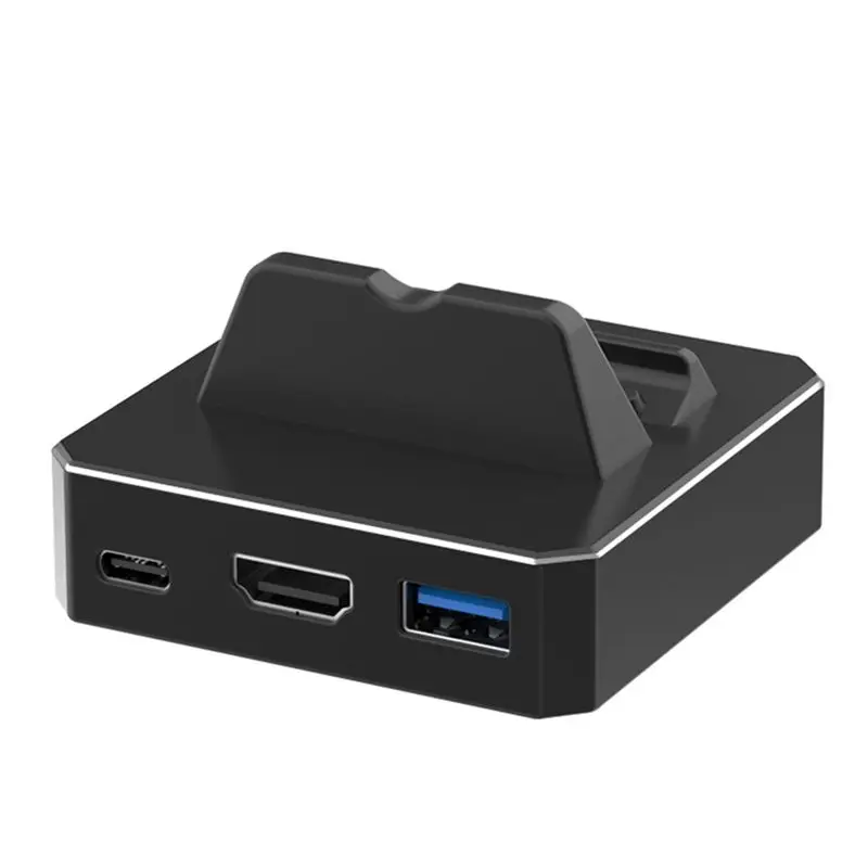 

Зарядная док-станция A69T для Nintendo Switch NS, адаптер для подключения к ТВ, совместимый с Type-C