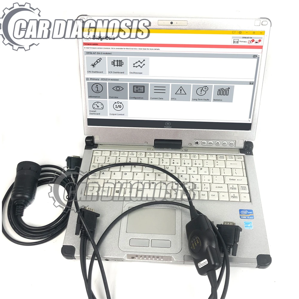 c2/cf53 laptop for Construction machinery diagnostic tool for Liebherr LiDIA software diagnostic kit