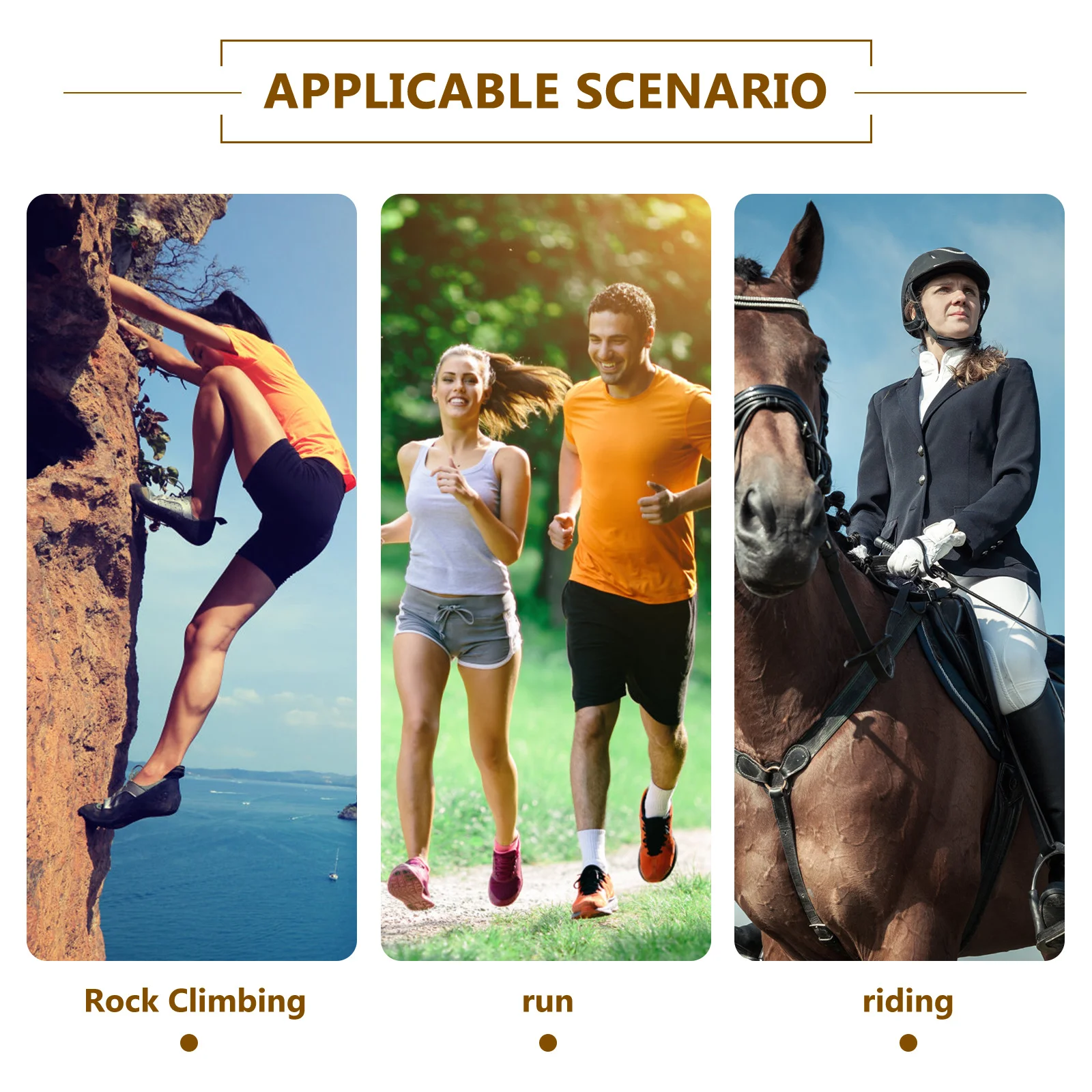 

1Pair High-Elasticity Silicone Knee Braces Ultra-Thin Compression Pads for Running Climbing Swimming Riding Fitness and Sports