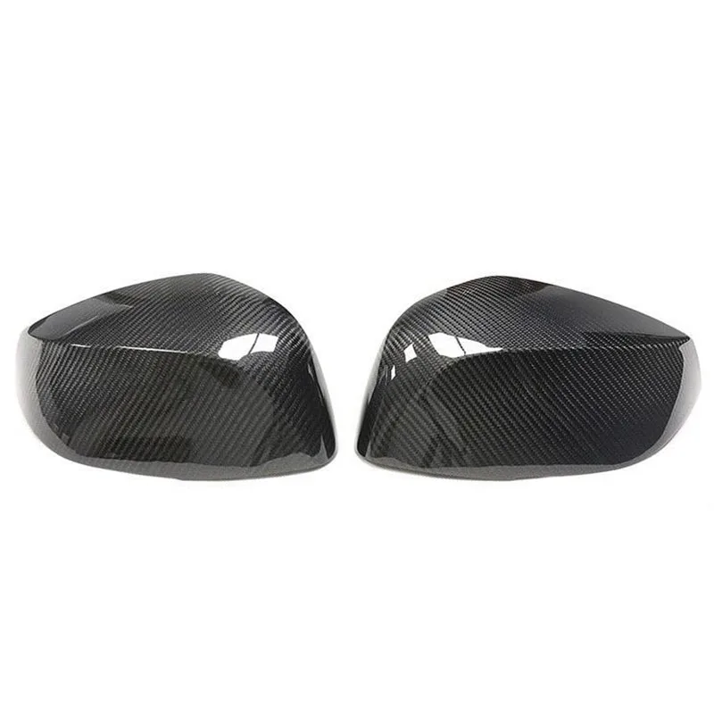 

Real Dry Carbon Fiber Door Side Wing Rearview Mirror Cover Caps For Infiniti New QX50 2018+ QX60 2016+ Add on Style