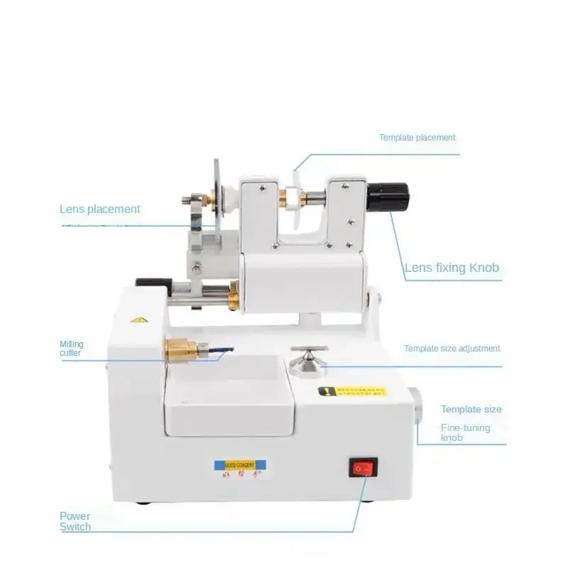 Spectacle Lens Processing Instrument 400AT Optical Glasses Mold Template Maker Machine