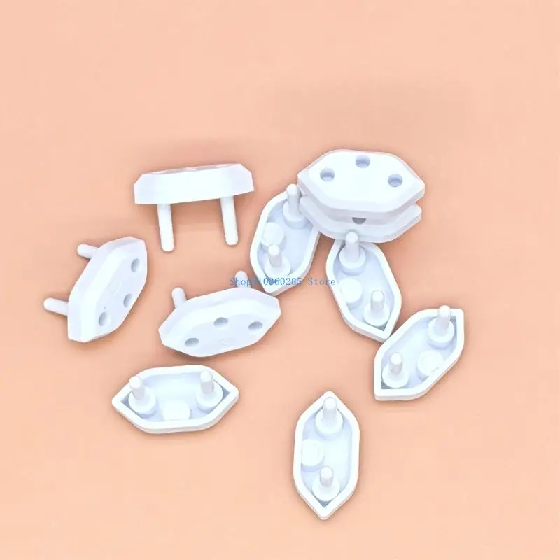 K9FF Набор из 10 шт. защитных приспособлений для электрических розеток, защита от детей, конструкция со встроенными функциями,