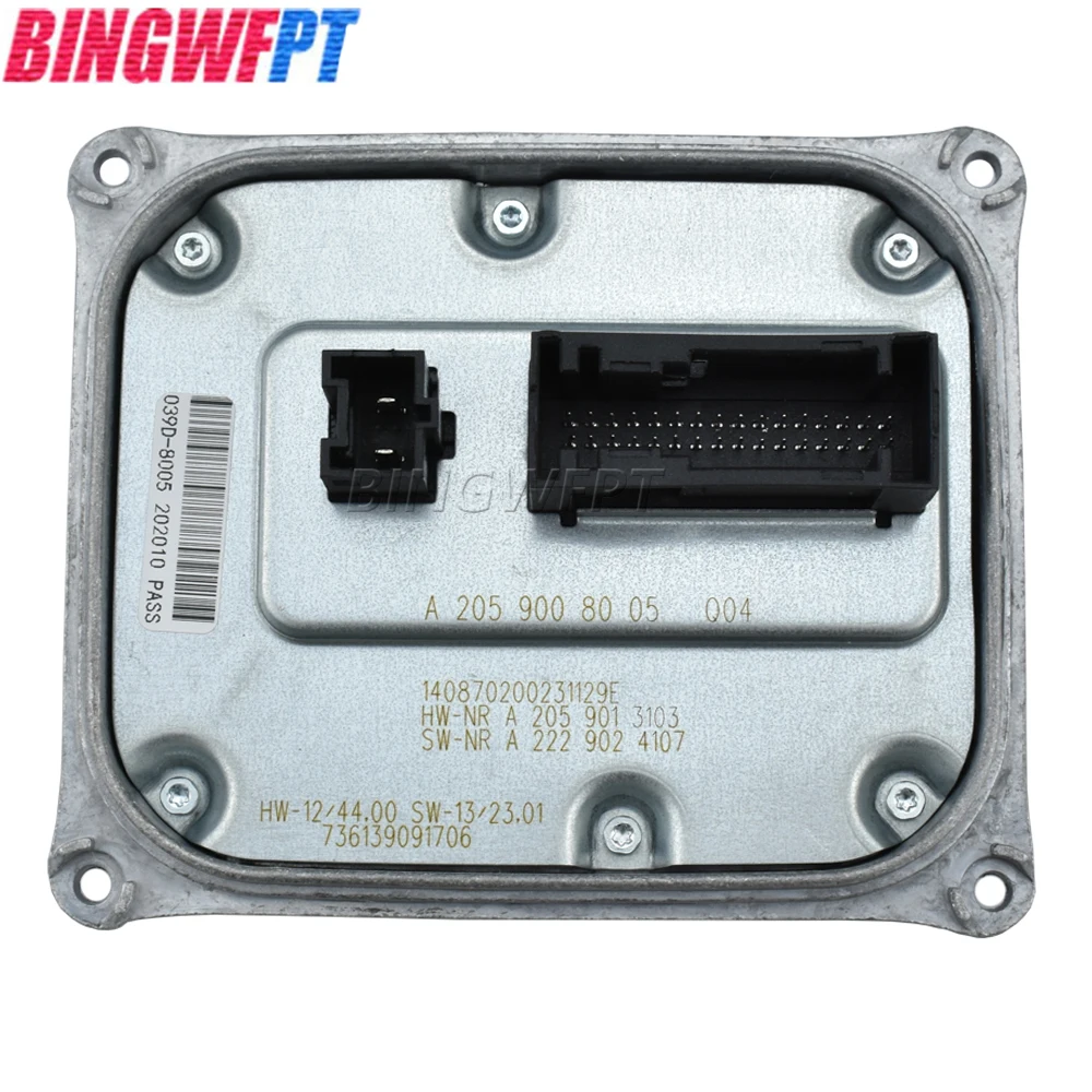 BINGWFPT New A2229008005 LED Headlight Control Module 2229008005 For Mercedes W205 C Class C300 C350e C43 C63 S AMG