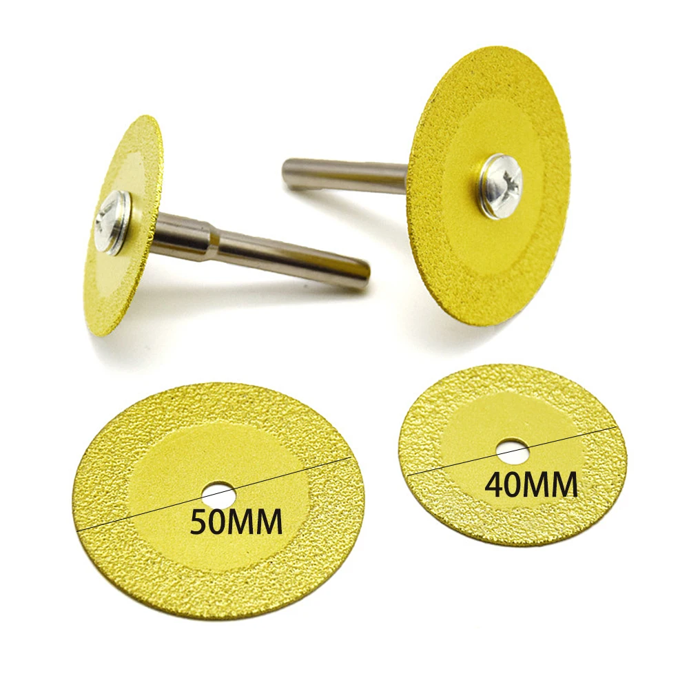 2inch Diamond Carving Saw Blade Acrylic Engraving Cutting Disc Mini Cut Plate Glass Bottle Marble Grinder 50mm