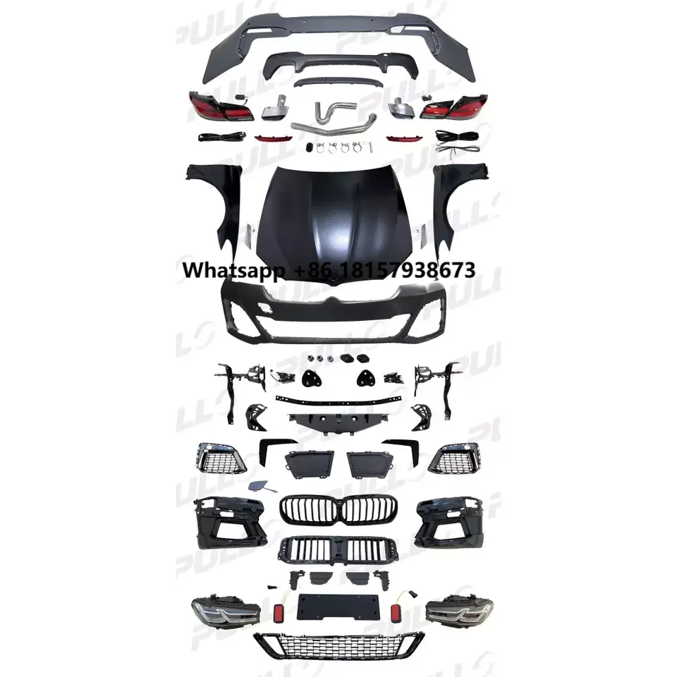

Body Kit for 5 Series F10/F18 11-17 Change to G30/G38 MT Model Include Front and Rear Bumper with Grille Hood Headlight