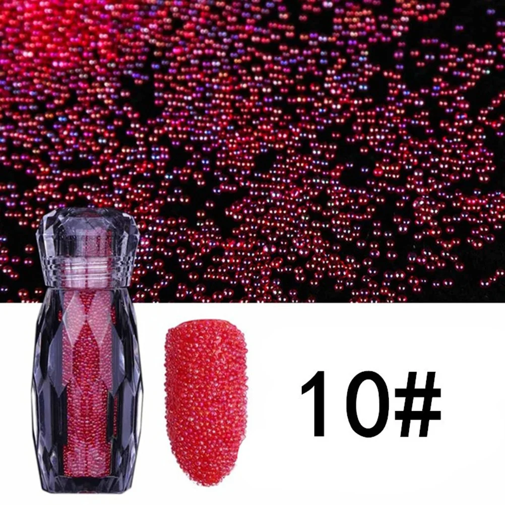 

5Pcs Manicure Nail Art Multicolored Rhinestones Beads for DIY Salon Home Decoration Nail Stickers Rhinestone Accessories