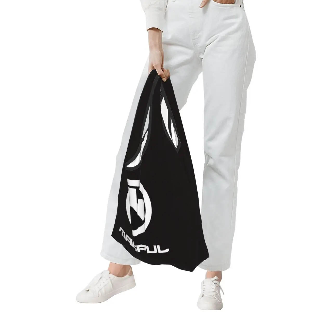 حقيبة تسوق بشعار Magpul Firearms، حقائب حمل محمولة، حقيبة كتف للمتسوقين، حقيبة يد للبقالة