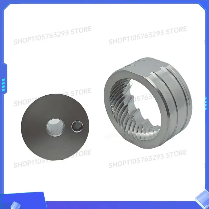 for 38mm 7-Bevel Knife Sharpening Core Grinder SUS420 2pcs/set New for coffee machine mill knife set for coffee bean grinders