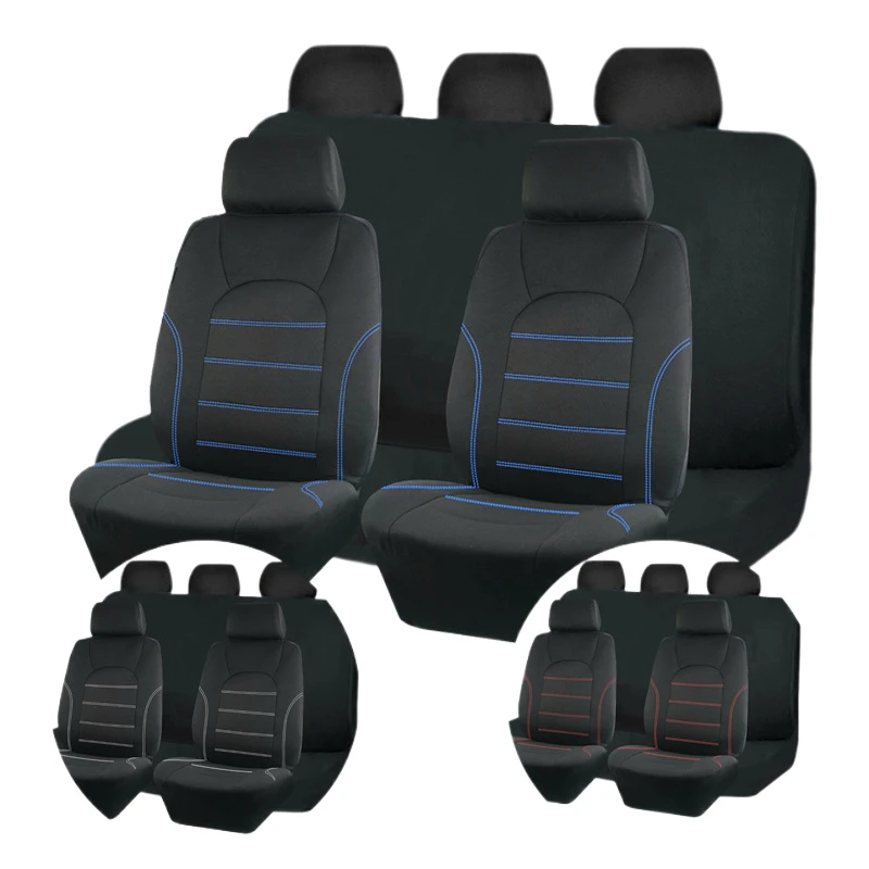 Autoking Covers Best selling Car Seat Covers Are Universal  For Various Suv Car And Trucks Black Mesh Patchwork Color Seat Cover