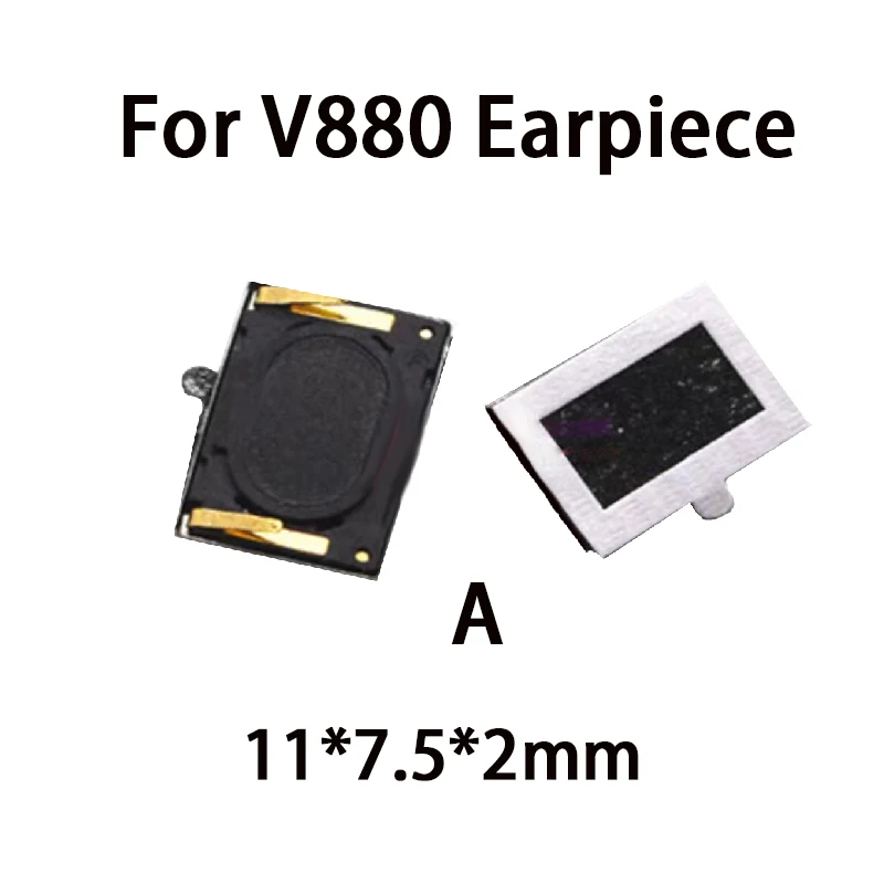 YUXI-Altifalante Universal Telefone, Reparação e Peças de Reposição, V88011 x 7.5x2mm, 12x7x3mm, 1 peça