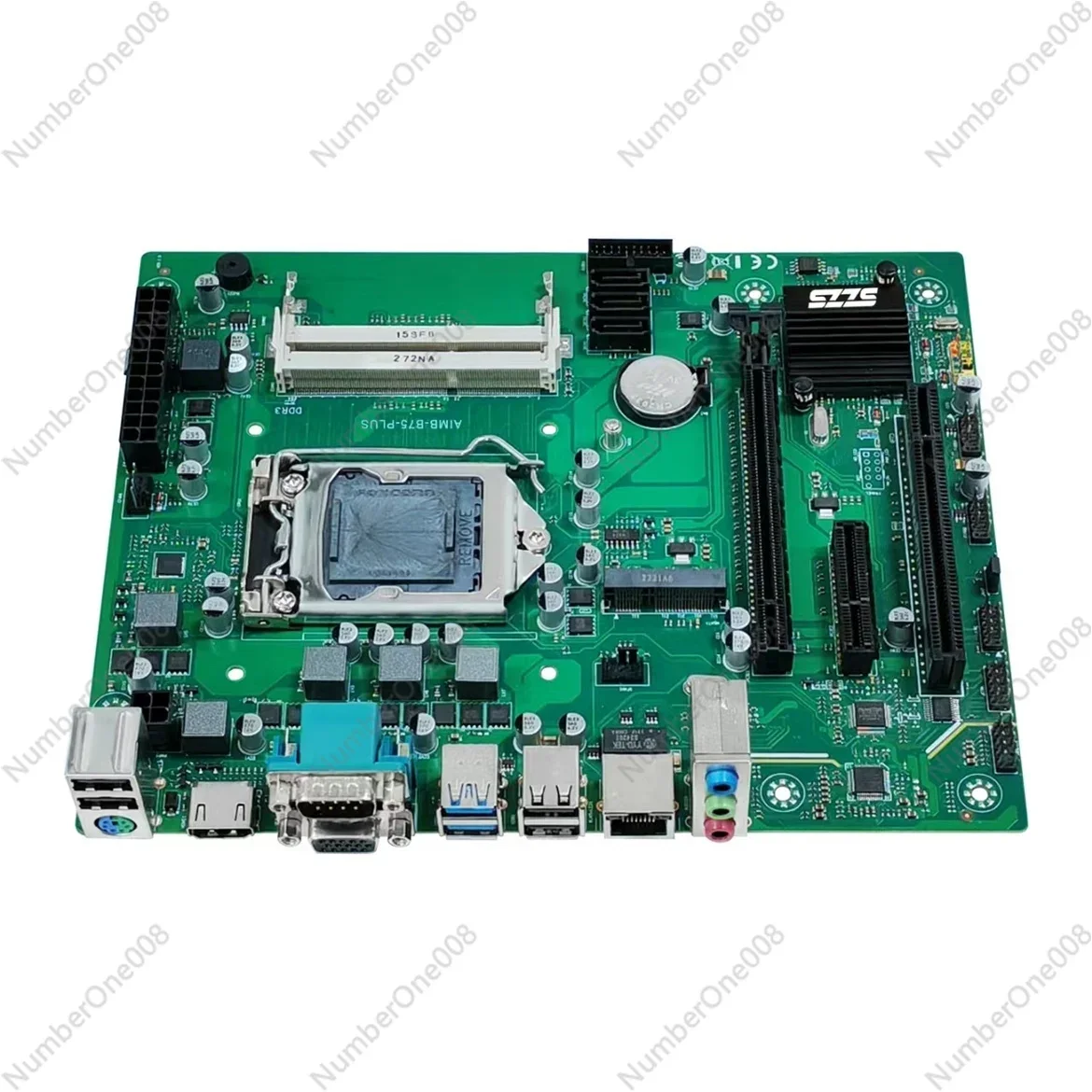 New B75h81 Industrial Control Motherboard Second Generation and Third Generation Supports CPU I3/I5/I7/1155 Pin SF