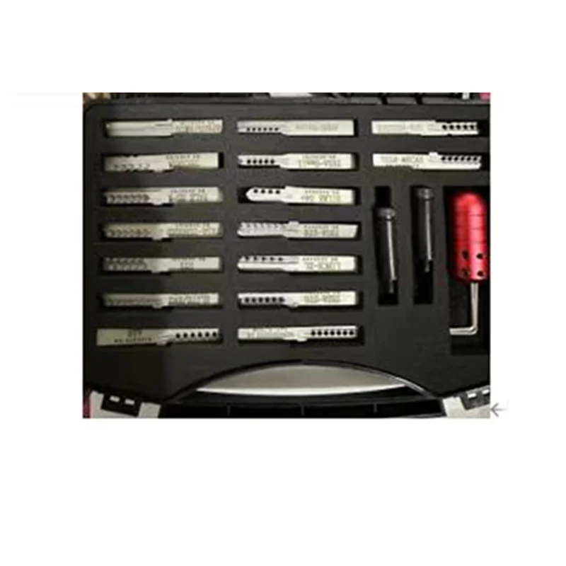 TinFoil Tools Tin Foil Euro European Model a 15 in 1 TESA-ST6 ST8 MECA6 TECSESA STS BTV EZCURRA-D10  Lock Open Tool  Locksmith