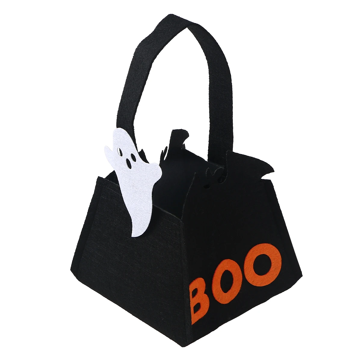 

Pumpkin Halloween Kids Party Supplies Square Child Trick or Halloween Candy Bag Treat Gift Bags for Candy Storage