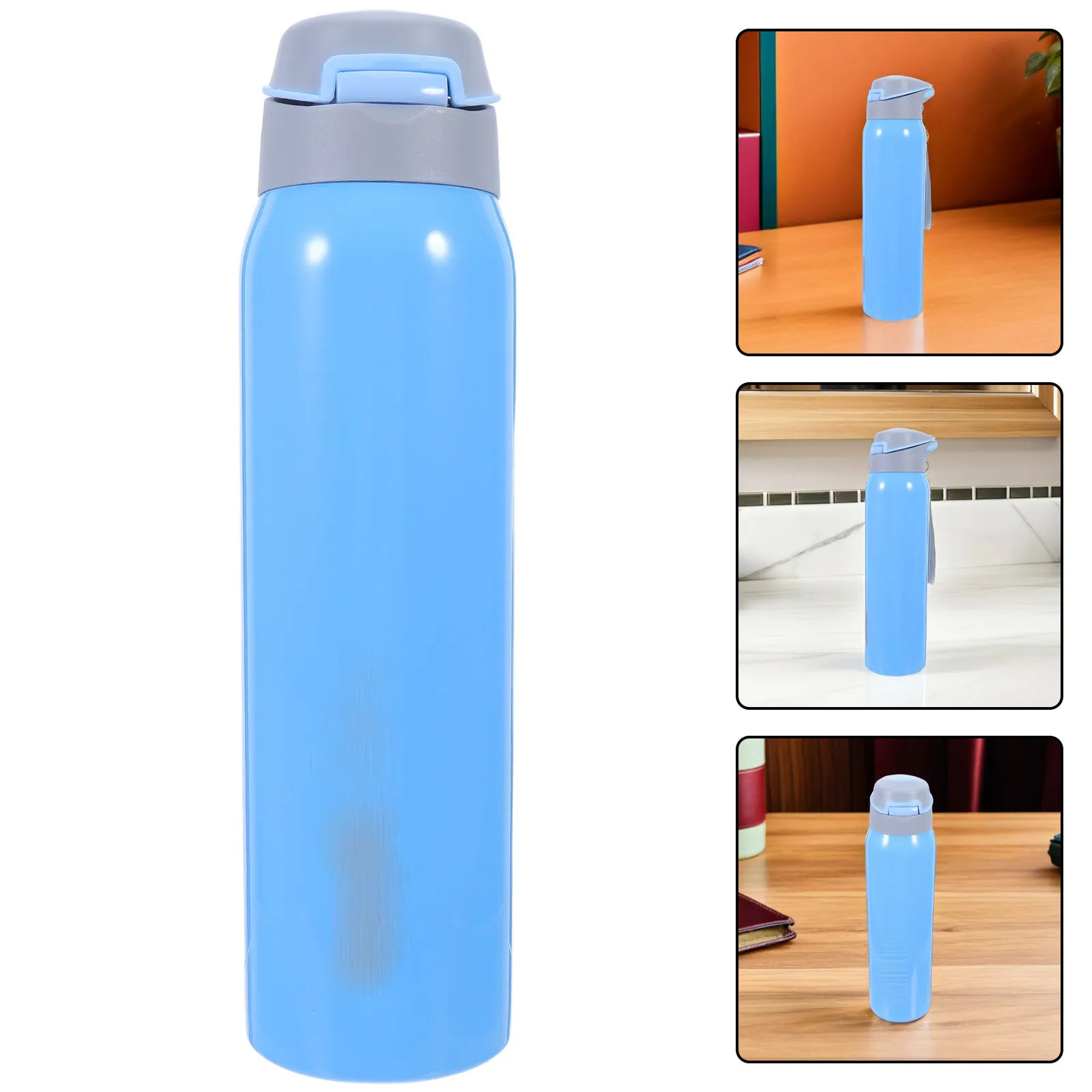 500Ml Bedside Water Cup Straw Insulated Spill Proof Hospital Mug Choking Prevention Drinking Cup for Disabled Elderly