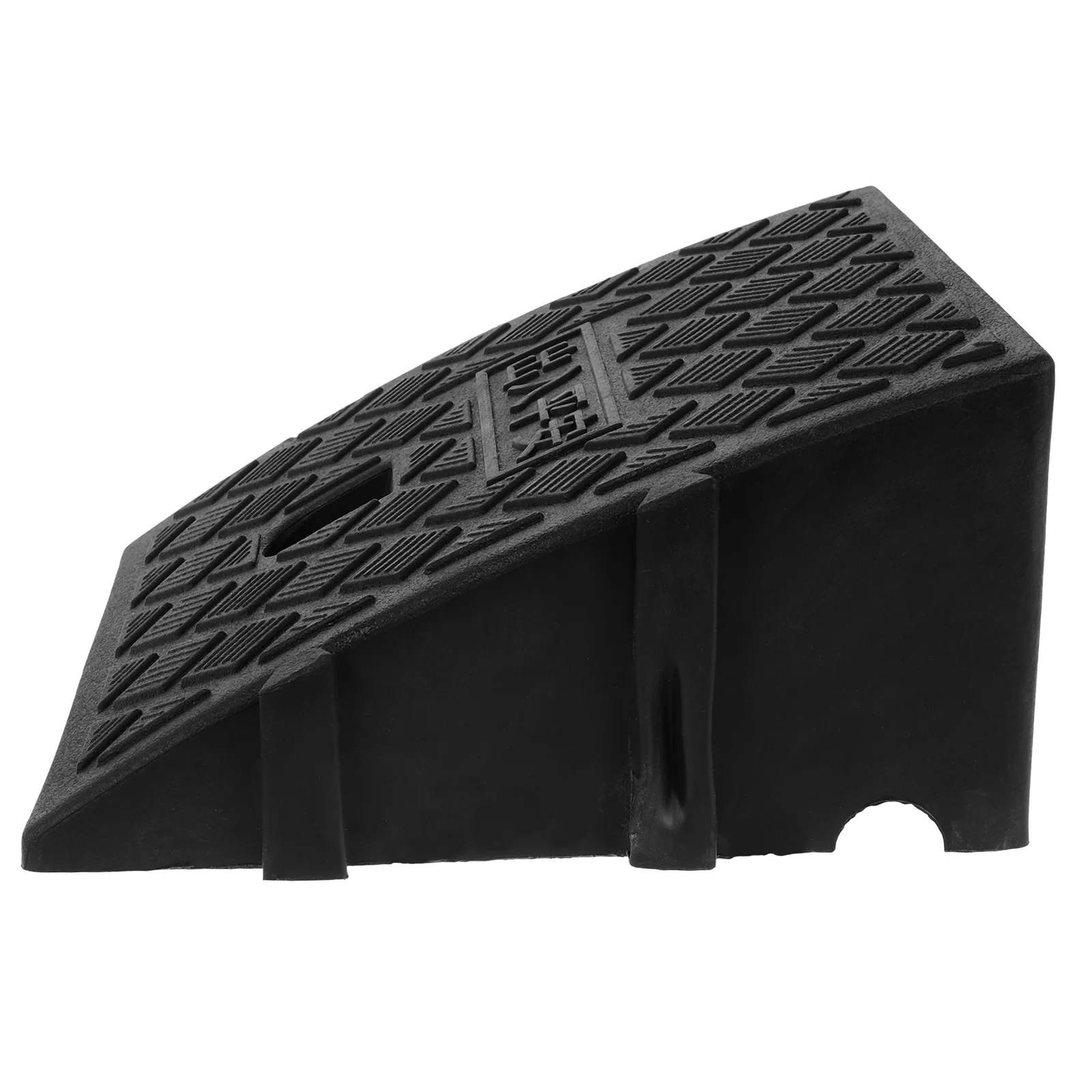 

Plastic Car Hill Climbing Mat Ramp Durable Anti Slip Driveway Curb Ramps Lightweight High Load Capacity Easy Installation Bike