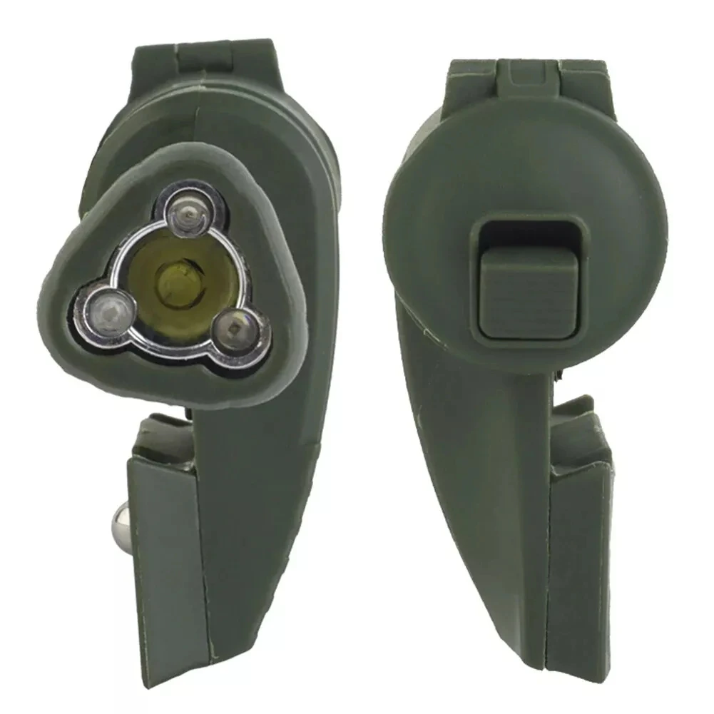 Tactical Helmet Light Military LED Task Lamp Bendable Survival Signal Light for Fast Mich Helmet for Outdoor Sports Hunting Fish