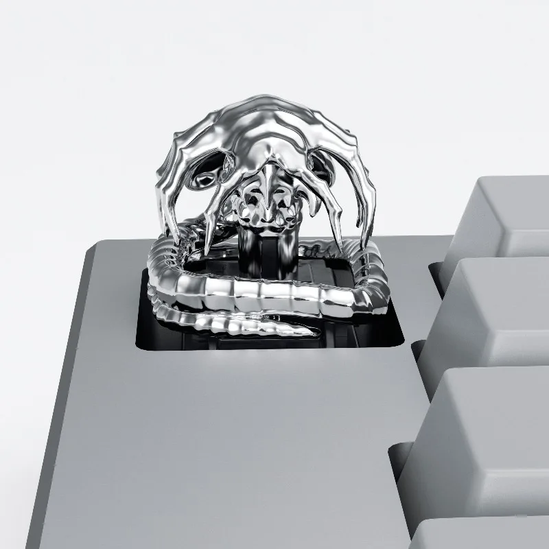 메이킹고 페이스허거 테마 키캡 세트 포인트 키캡 메탈 1U 맞춤형 키캡 수제 기계식 키보드 액세서리