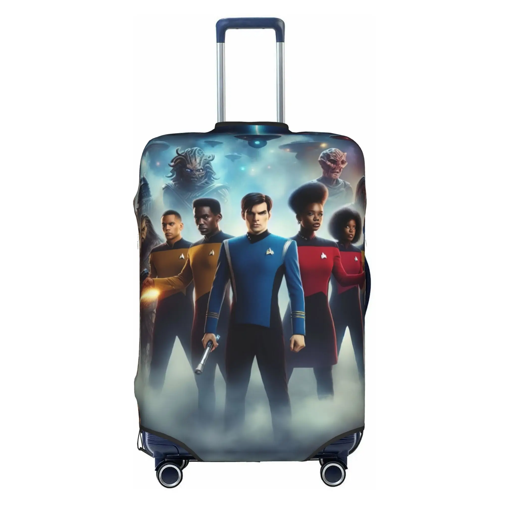 Star Trek Science Fiction TV Series  Suitcase Cover Dust Proof  Luggage Covers Protector for 18-32 inch