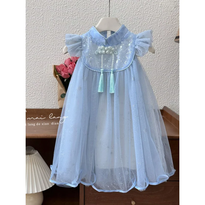 Рисунок 6 - Платье для девочек2025Летний новый стиль