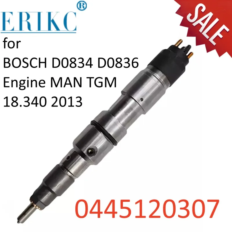 

Fuel Injector 0445120307 Diesel Pump Injector Spare Parts Injection 0 445 120 307 Common Rail Injection 0445 120 307 for Bosch