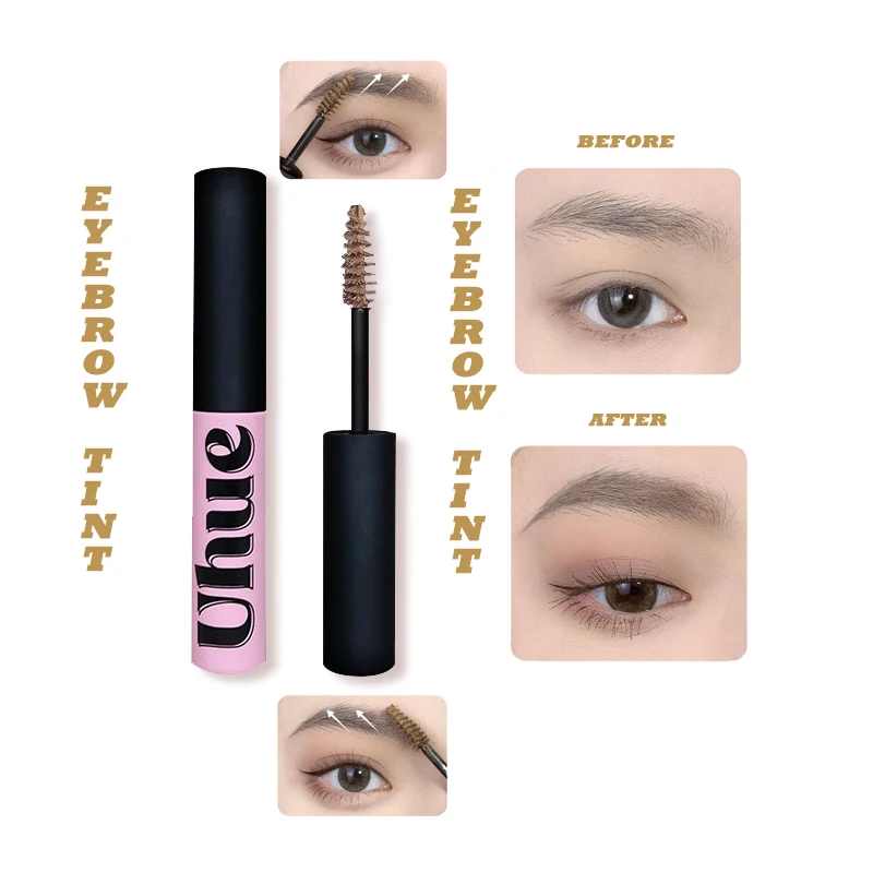 Uhue Velvet Eyebrow Tint Easy To Color Long-lasting Natural Non-smudge Beginner Female Eyebrow Balm Three-dimensional Cosmetics