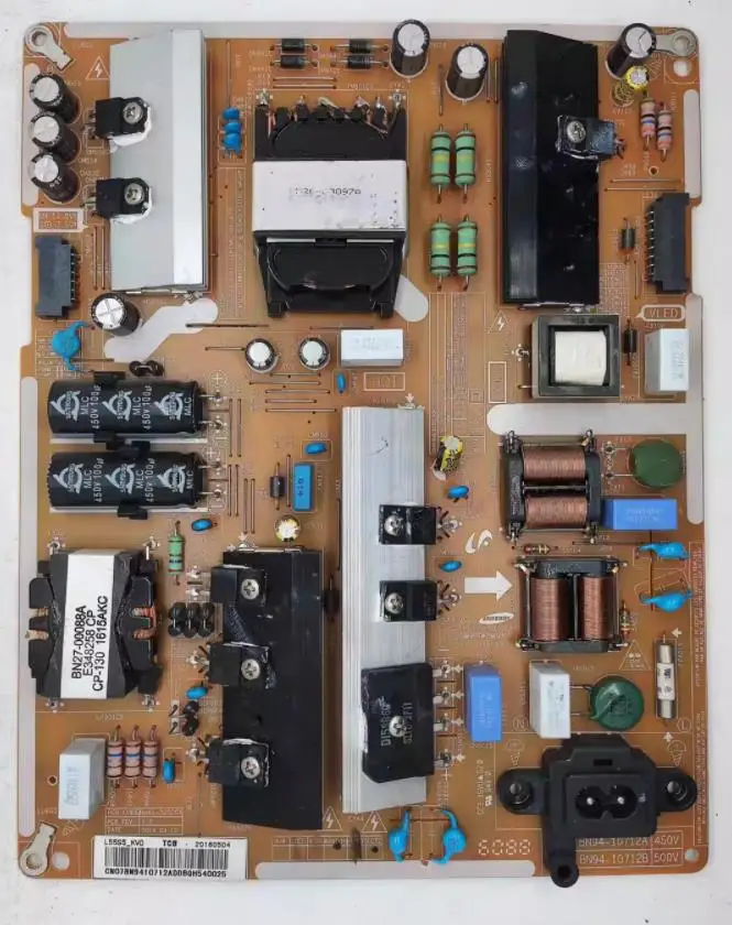 BN94-10712A BN94-10712B BN41-02500A   Power supply  board  for UA55KU6200JXXZ/6300JXXZ