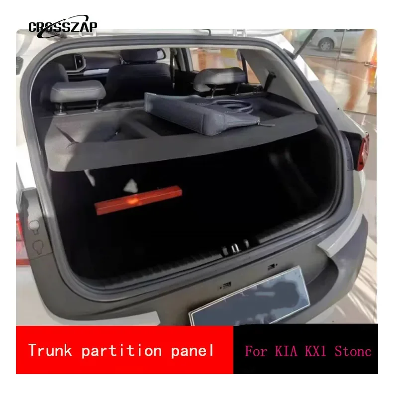 For ‌KIA KX1 STONIC MK1 KXcross New Rear Parcel Shelf Load Cover Trunk Partition Storage Board Baffle E