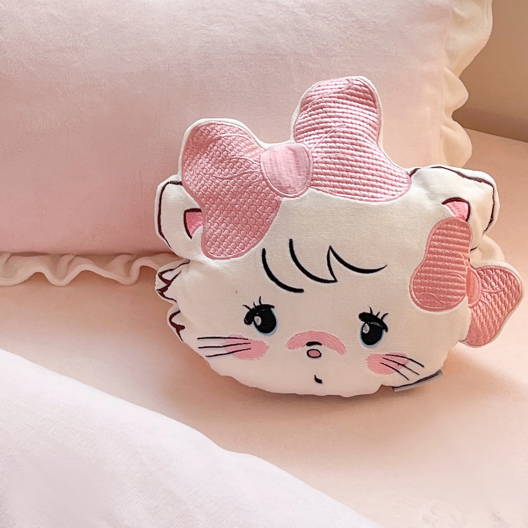 Cartoon Cute Mikko Pillow Bedroom Bedding Irregular Shape Pillow Kawaii Doll Pillow Children's Gift Birthday Gift