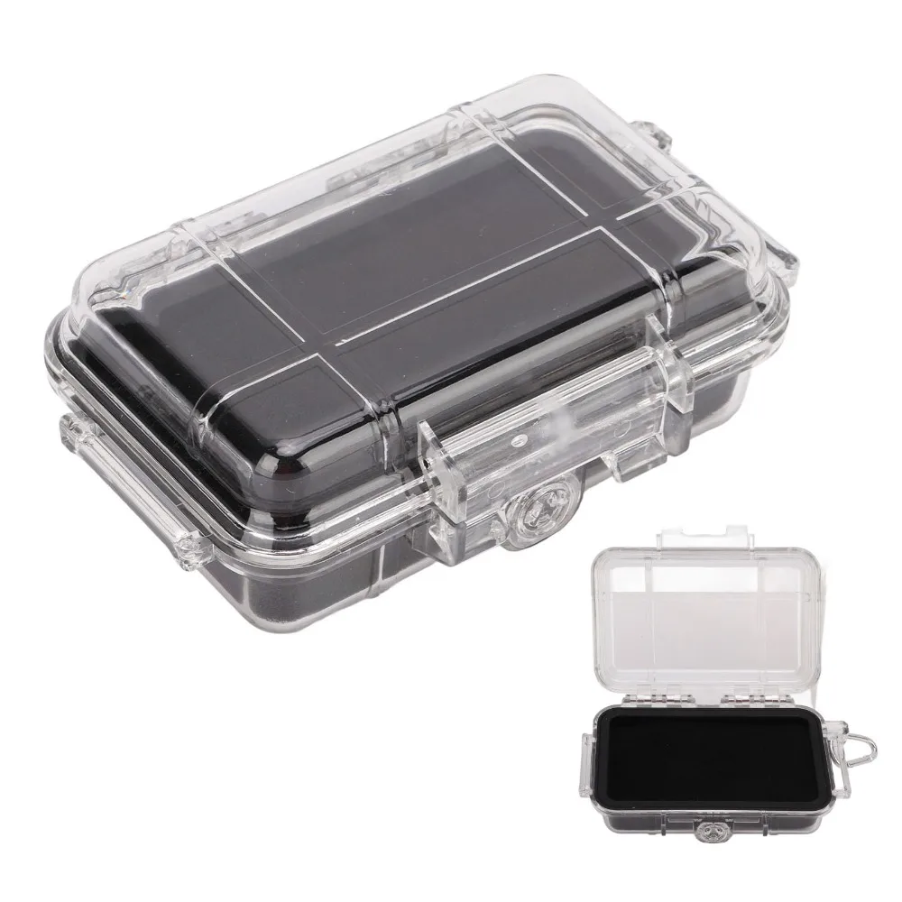 Durable ABS Shockproof Box Shock Absorption Liner Hard Shell Dry Box Transparent Waterproof Box Outdoor Sports
