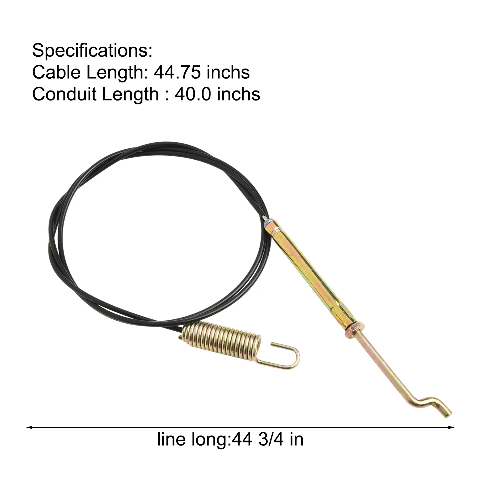 Reliable Auger Control Cable for 9460897 Snow Blowers Fits 2 Stage Units Easy Installation and Improved Control