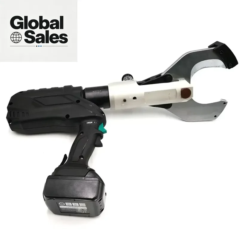 Designed for professional electricians and industrial technicians, this cordless hydraulic cable cutter eliminates the