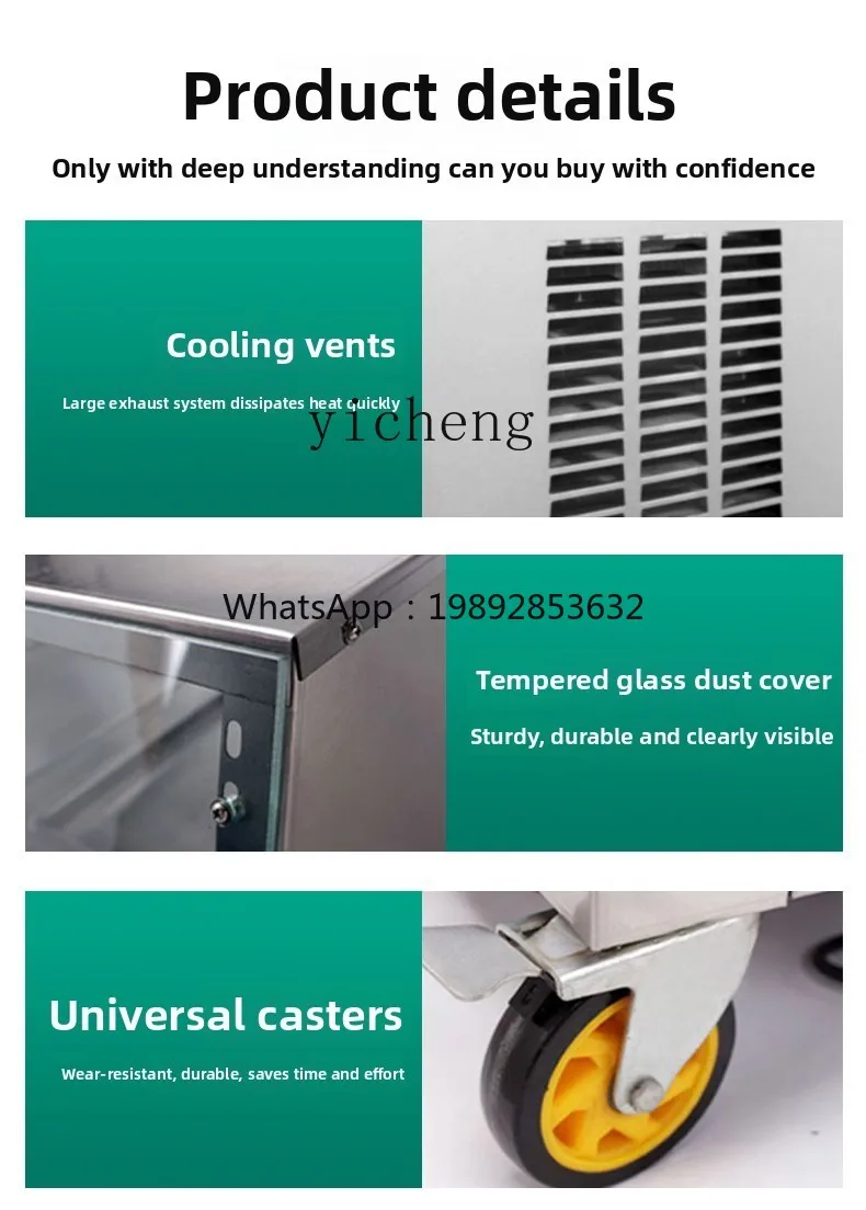 ماكينة الزبادي المقلي منغ شي، معدات مكعبات الحليب التجارية السميكة، ماكينة صنع الثلج المقلي، لفة الآيس كريم التايلاندية