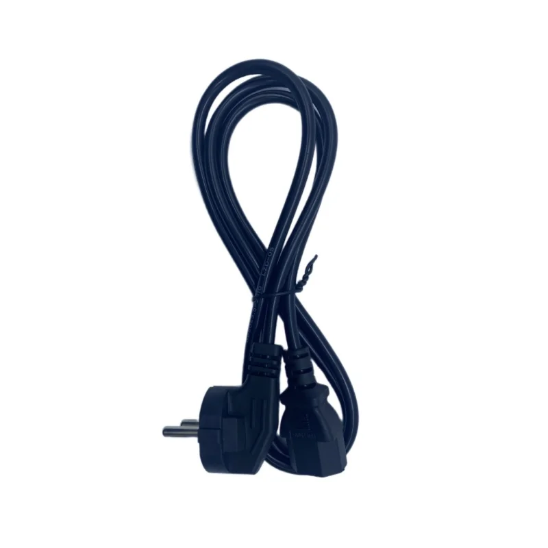 CableLeader 4ft 24AWG European Schuko Power Cord CEE 7/7 to IEC320 C13, 10A/250V, European Travel Plug,EU Plug