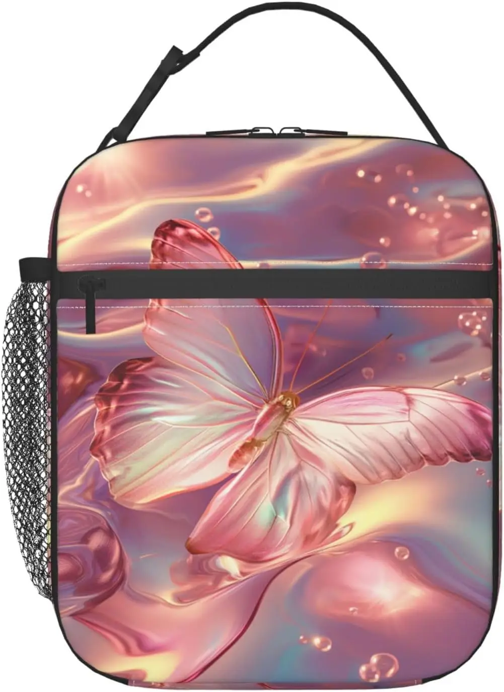 Cute Lunch Box for Adults Women Girls Boys Kids Crocodile Lunch Box Insulated Cooler Reusable Lunch Bag Container Gifts
