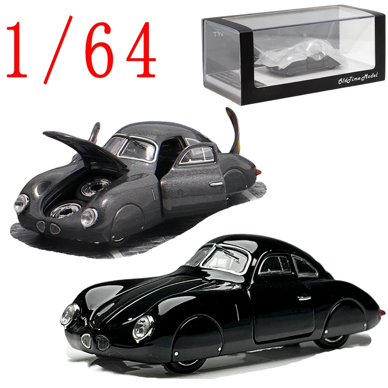 

Old Time литой под давлением масштаб 1/64 Porsche TY64 1939 модель спортивного автомобиля из сплава Porsche TY64 модель игрового транспортного средства подарочная коллекция орнамент