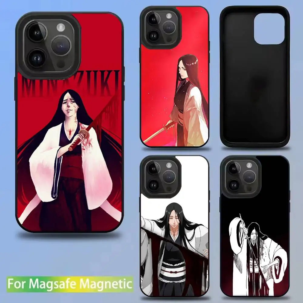 

Unohana Retsu Bleach Phone Case For iPhone 16,15,14,13,12,11,Pro,Max,Plus,Mini,SE New Magsafe Magnetic Wireless Charging