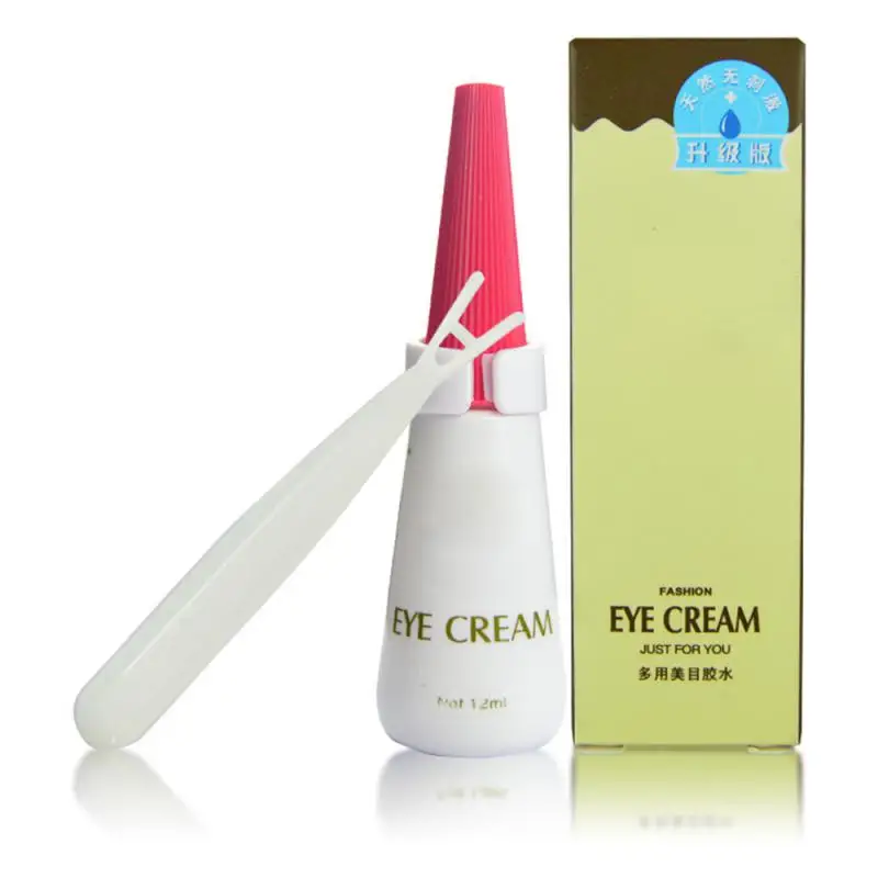 /5pcs 12ml schnell trocknender Wimpern kleber starker Kleber falsche Wimpern Kleber klare Nerz wimpern klebt kosmetische Werkzeuge Grundierung für