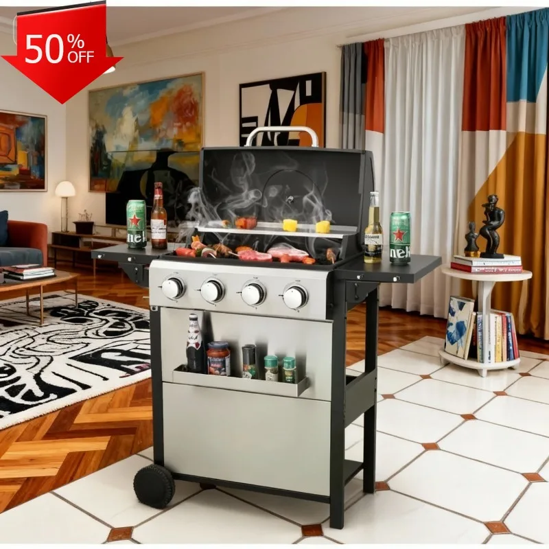 

Electric Charcoal Barbecue Grill Cookware Bbq Accessories Coal Grills Outdoor Kitchen Camping Furnace Portable Camping Stove Bar