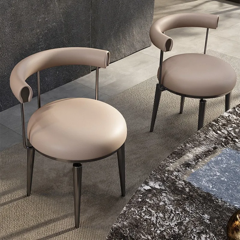 La borsa morbida in stile alto minimalista e lussuoso Joylove può essere utilizzata come una moderna sedia da pranzo per soggiorno o una poltrona da balcone