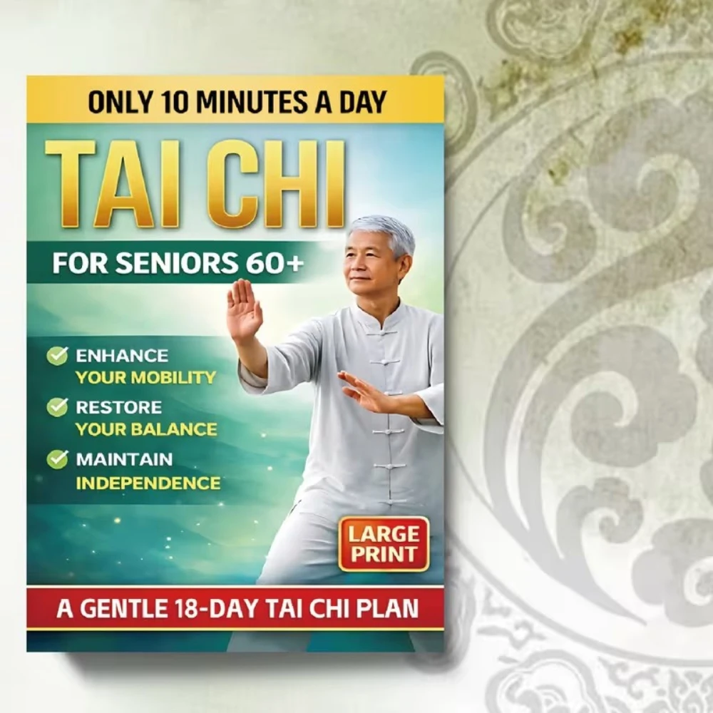 Libro de Tai Chi para bajar de peso: práctica suave de Tai Chi Qigong de 10 minutos, quema de grasa natural para impulsar el metabolismo y fortalecer los músculos